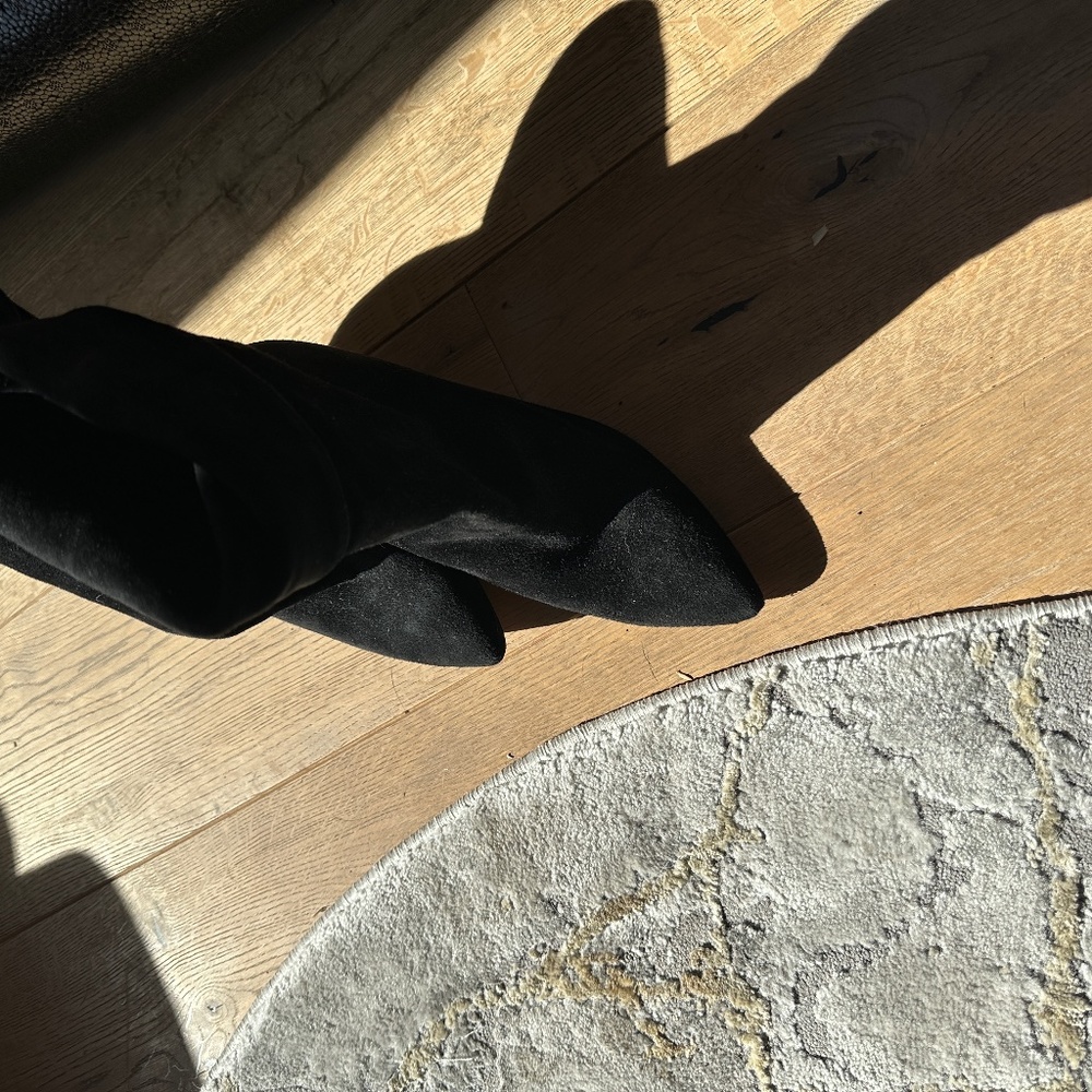 Trina Turk suede boots!